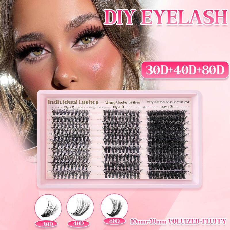 Eyelash Extension Volume Lashes - Kit d'extensions de cils DIY avec