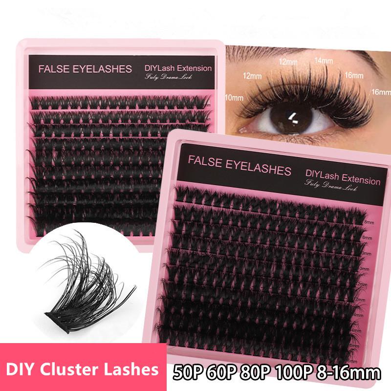 Eyelash Extension Volume Lashes - Extensions de cils en grappes volumineuses