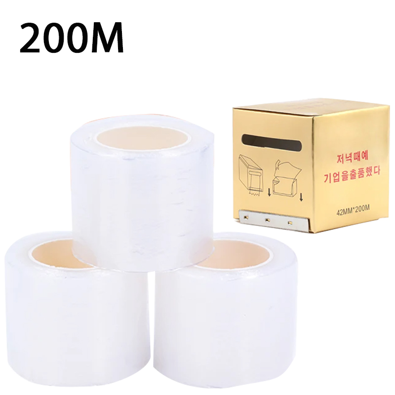 Eyelash Extension Repair - Film de maquillage Transparent 200m, couverture