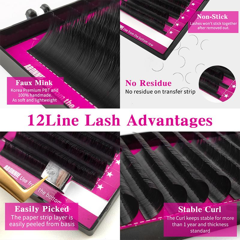 Extensions de cils individuell - Eyelash Extension Volume Lashes avis et prix