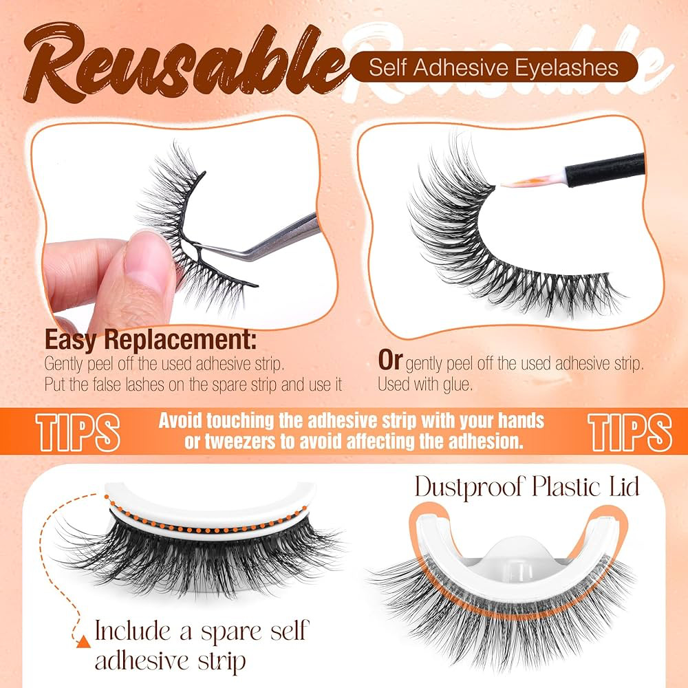 5 paires de demi-cils pré-coll - Eyelash Extension Japanese avis et prix