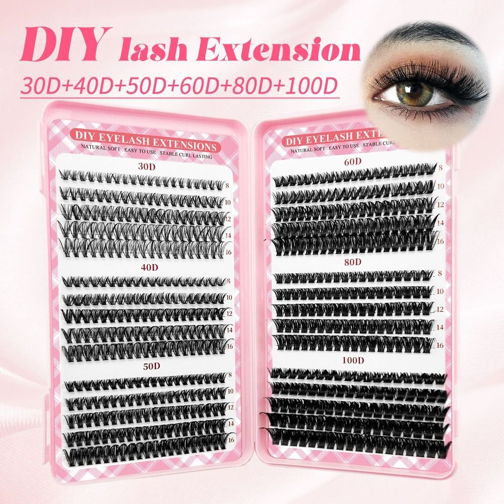 Faux cils de 9-16 mm, aspect n - Eyelash Extension Volume Styles avis et prix