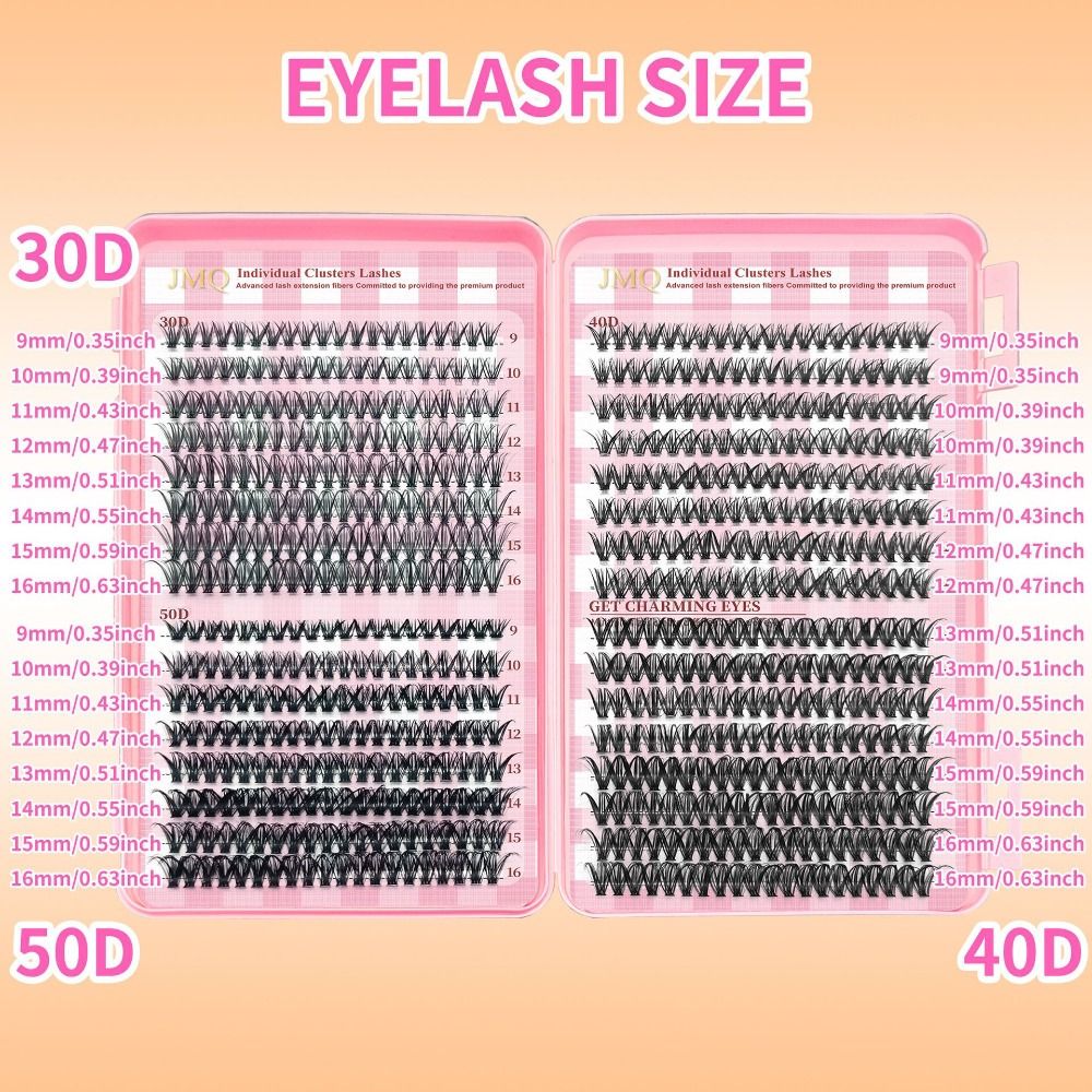 Faux cils de 9-16 mm, aspect n - Eyelash Extension Volume Styles avis et prix