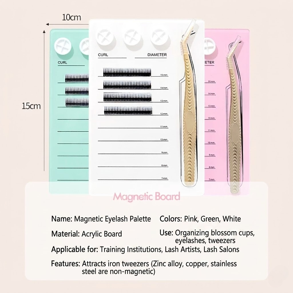 Palette magnétique pour extens - Eyelash Extension Volume Lashes avis et prix
