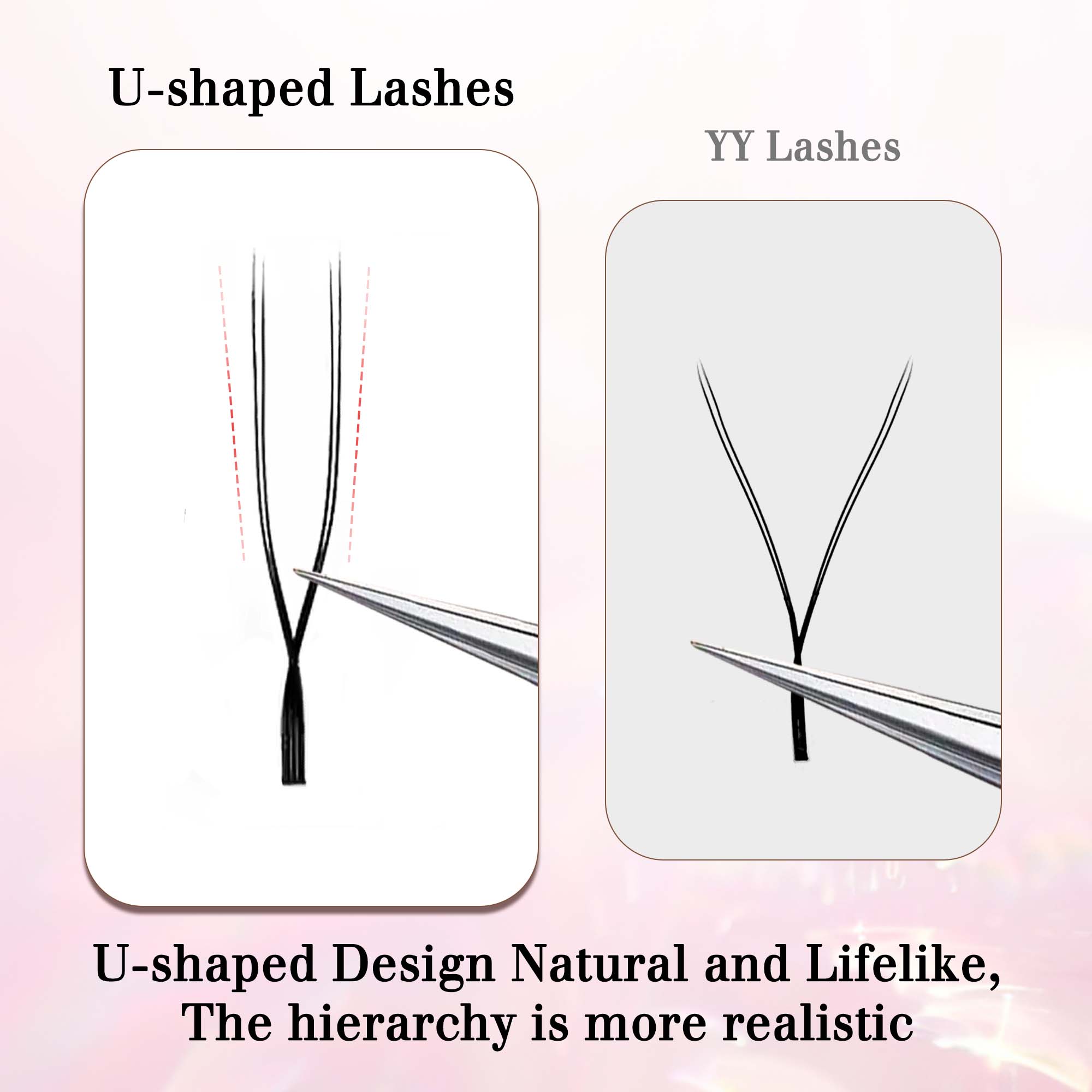 CoMango Cils parallèles en for - Eyelash Extension Volume Styles avis et prix