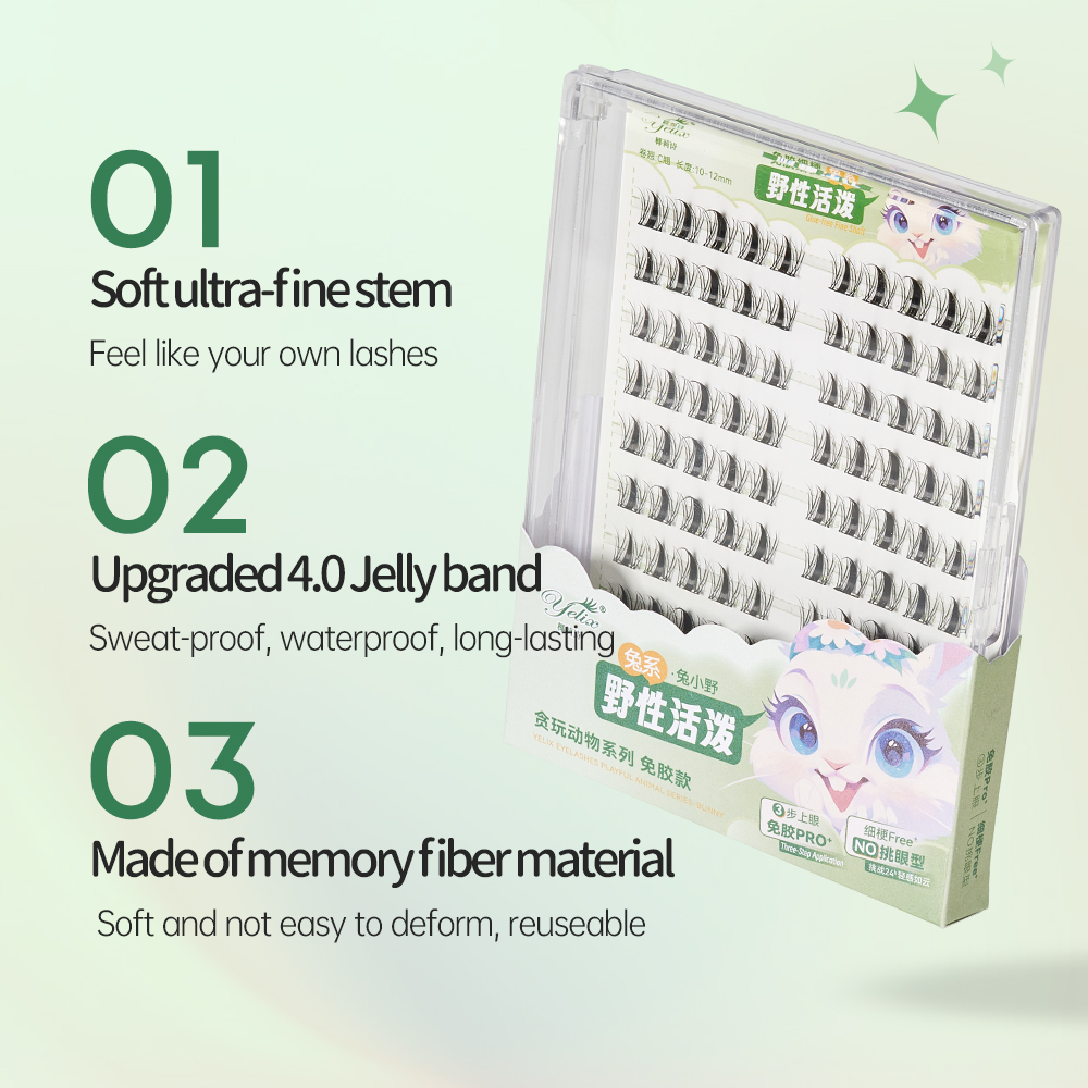 Yelix sans colle auto-adhésif  - Eyelash Extension Volume Styles avis et prix