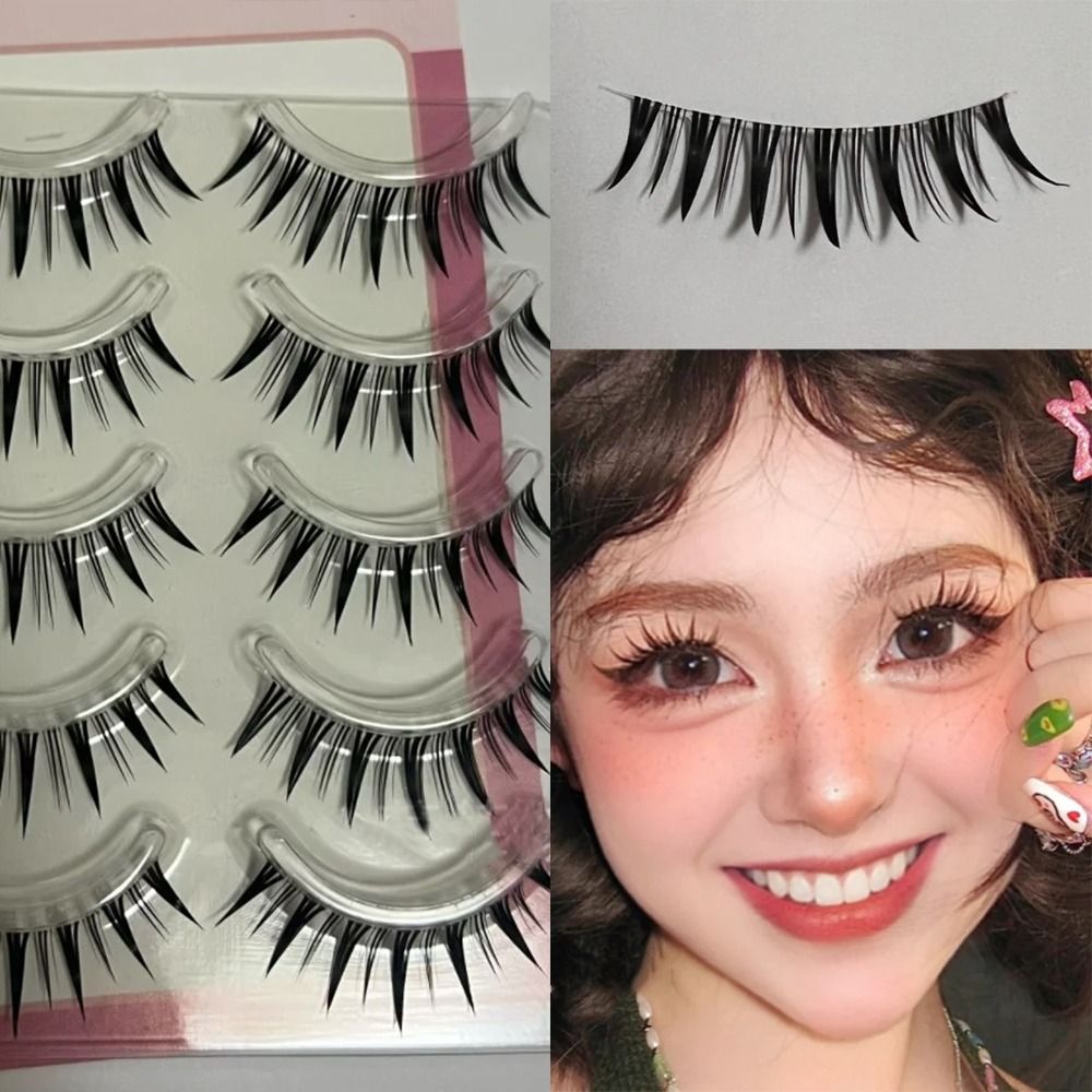 Lot de 5 paires de faux cils j - Eyelash Extension Japanese avis et prix