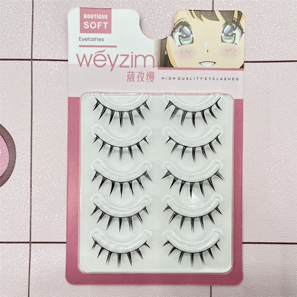 5 paires Pack japonais Cosplay - Eyelash Extension Japanese avis et prix