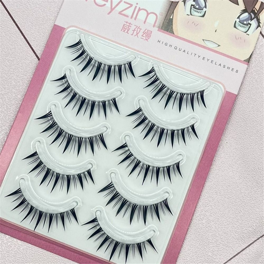 5 paires Pack japonais Cosplay - Eyelash Extension Japanese avis et prix