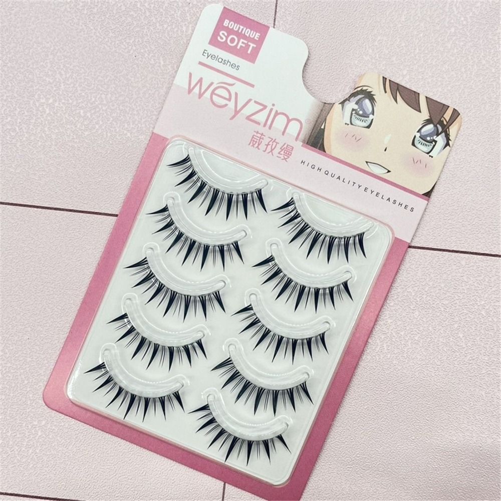 5 paires Pack japonais Cosplay - Eyelash Extension Japanese avis et prix